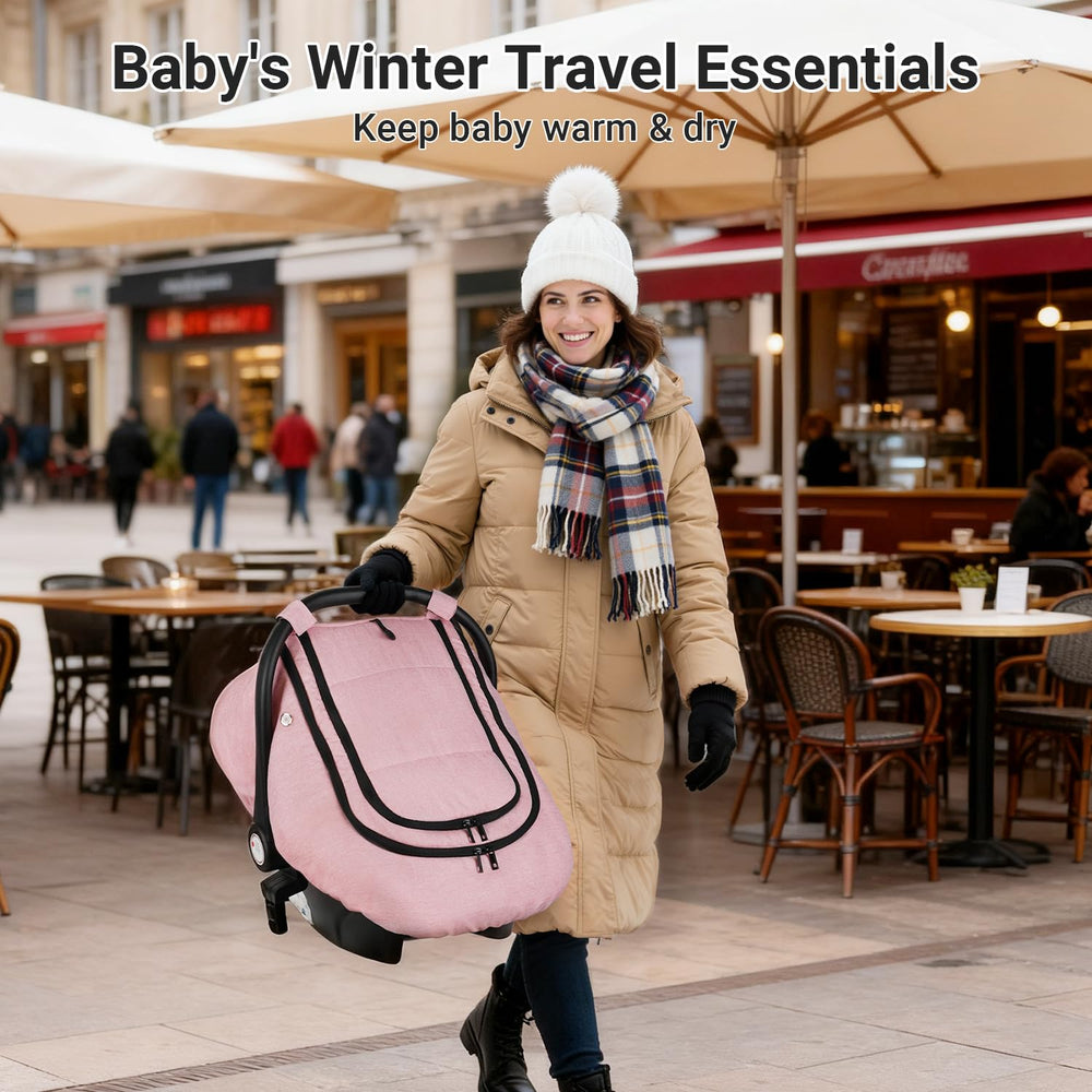 Rquiet car-seat-cover-easy-installation quick setup for parents on the go.