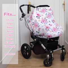 Rquiet stroller-shade offers sun protection during outings with baby