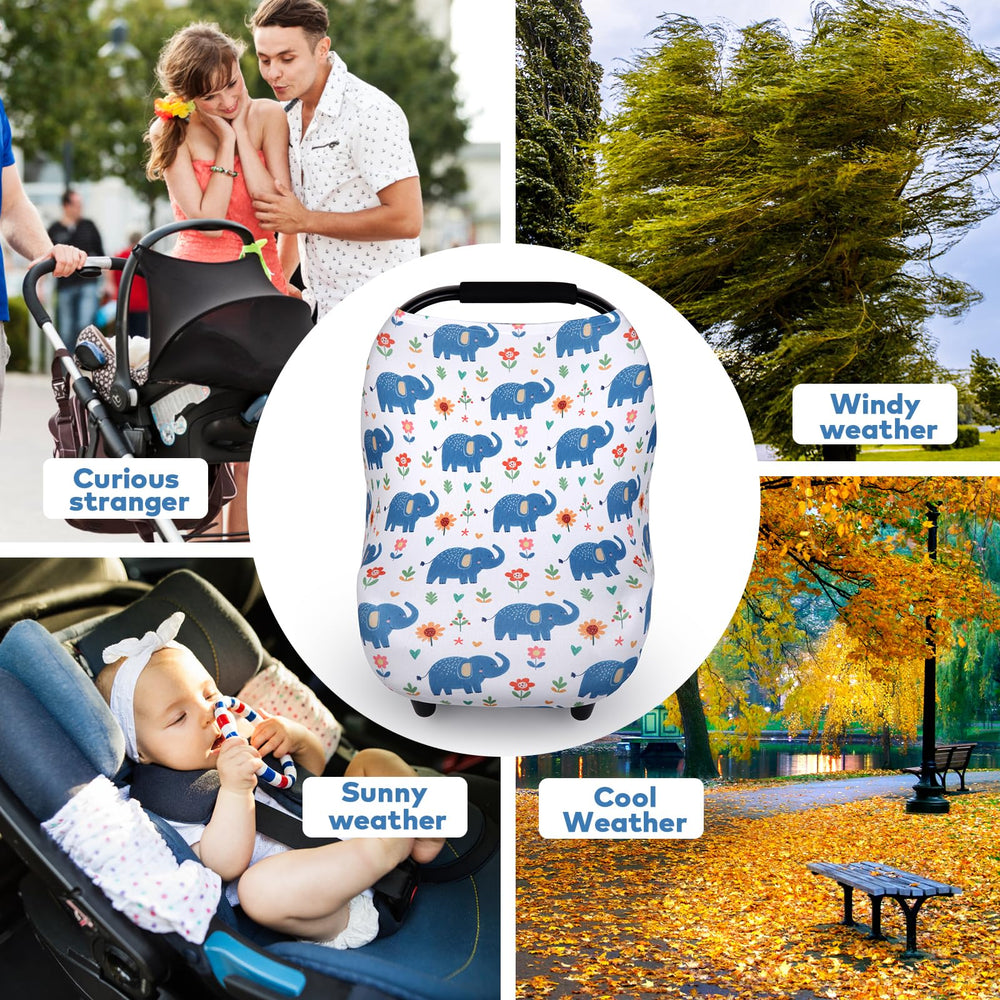 Rquite gender-neutral-print highlights a versatile, unisex baby gift option.