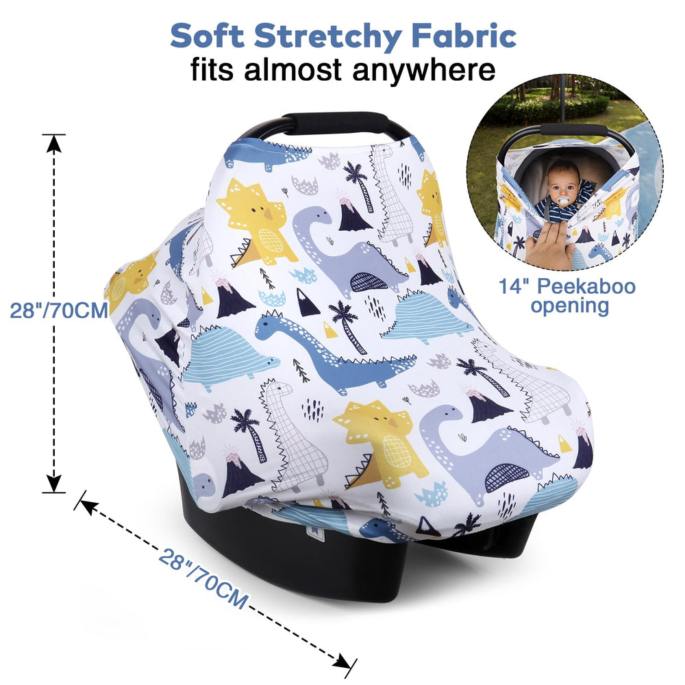 Rquite nursing cover provides private, breathable feeding space on the go.