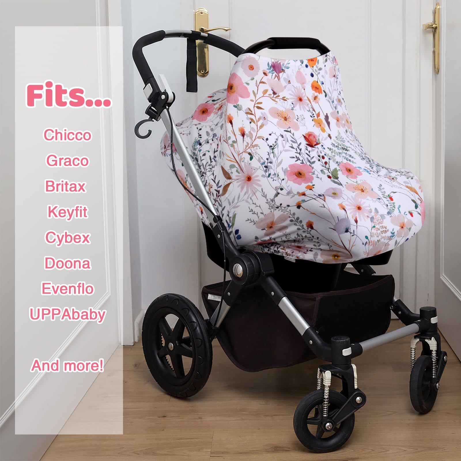 Rquite nursing cover provides privacy during feeding in public