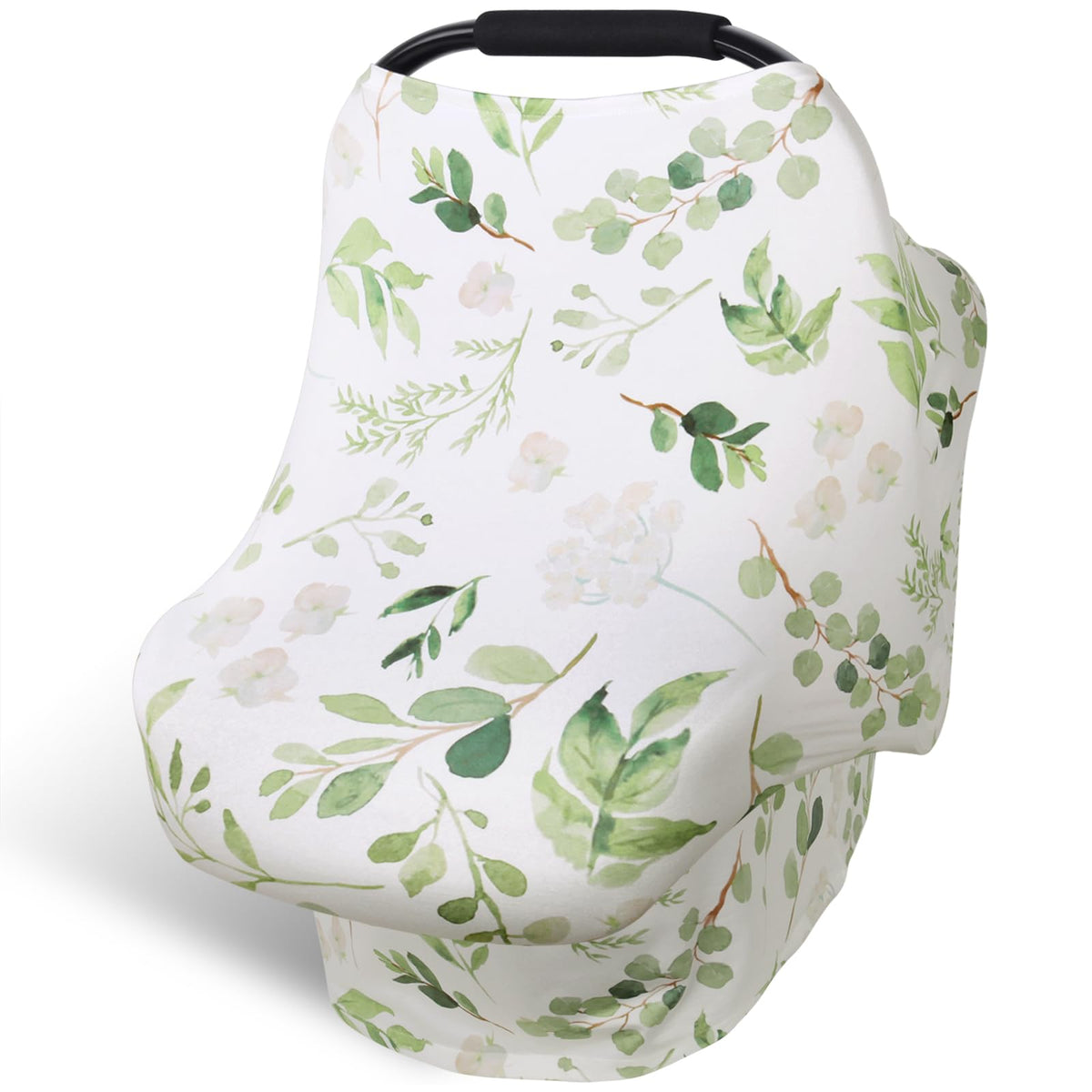 Rquite nursing cover in soft fabric drapes gently over baby for comfortable privacy.