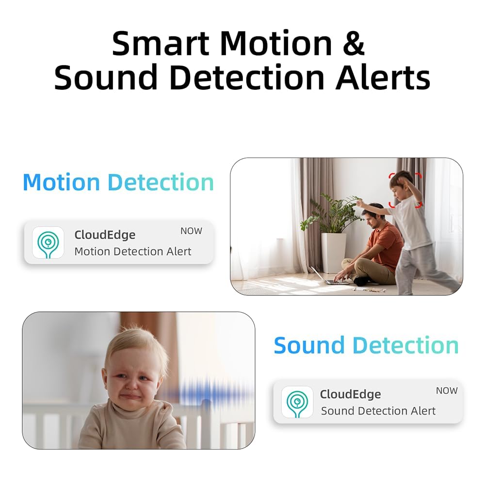 Rraycom AI detection delivers alerts and highlights potential activity or sounds.