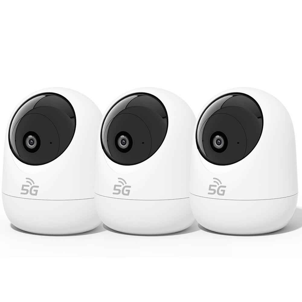 Rraycom 2K Pan/Tilt camera setup enables quick, stable indoor surveillance with dual-band WiFi.