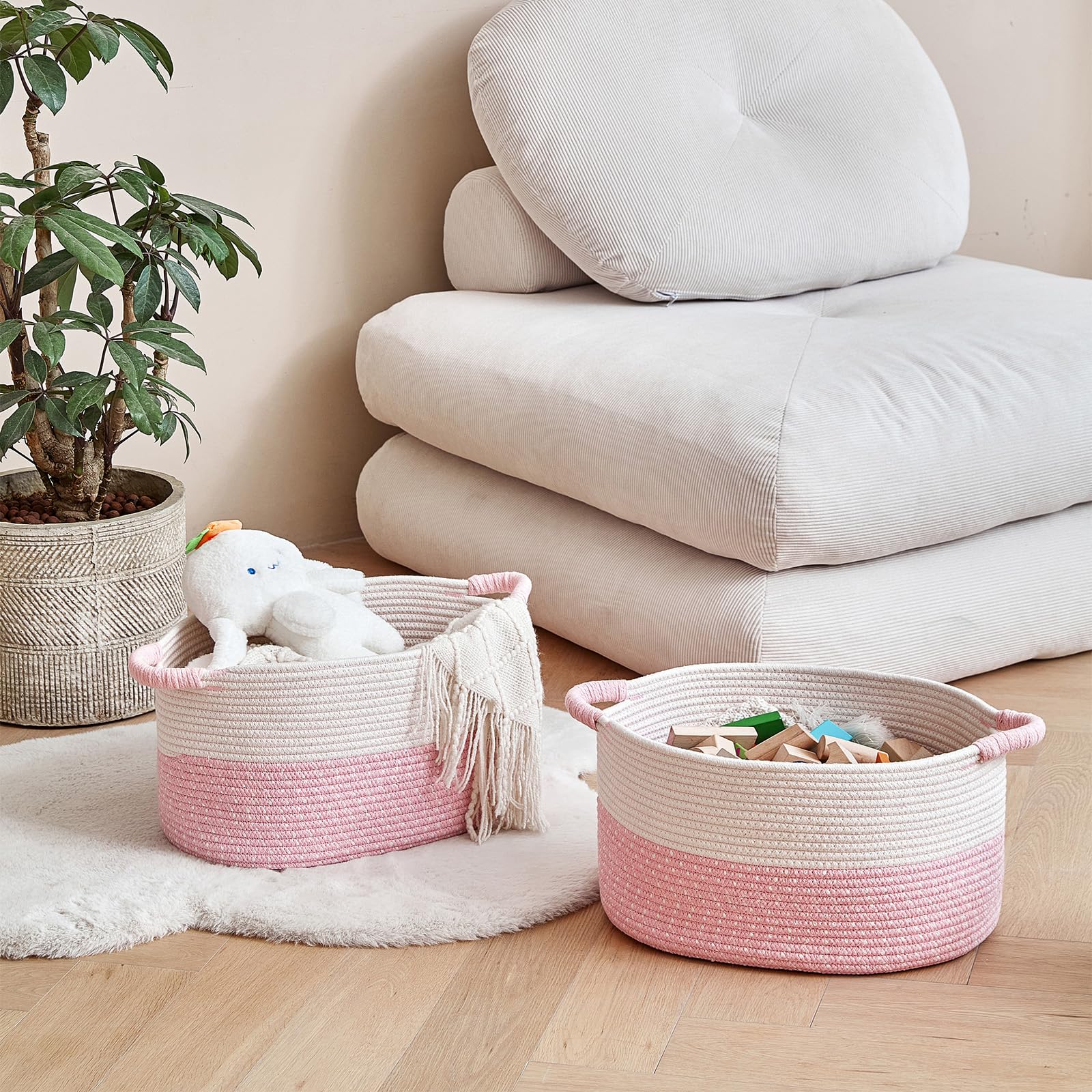 R RUNKA storage basket used for toy organization at home