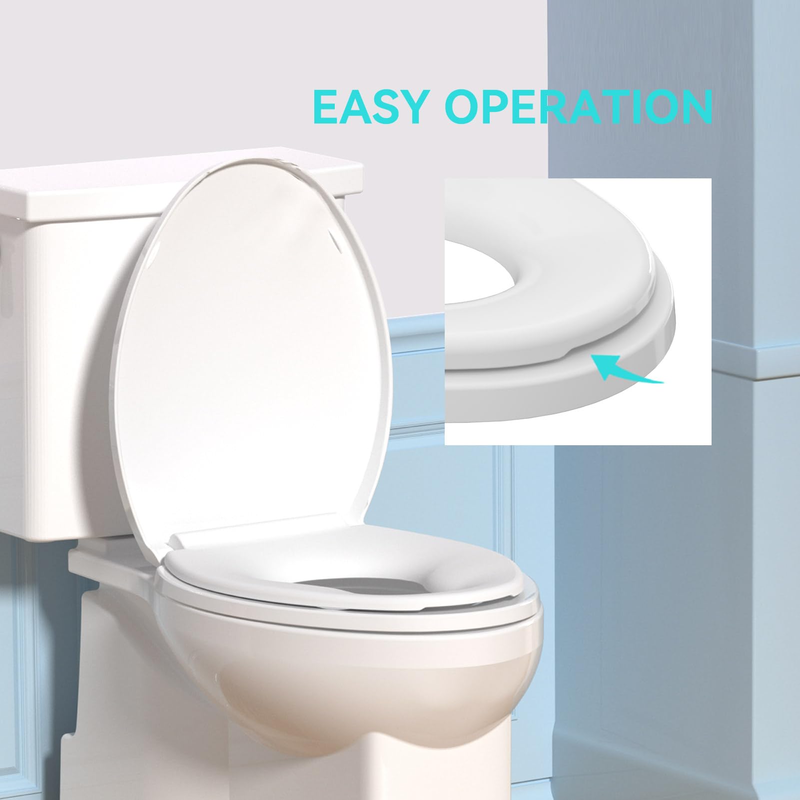 R&T family-friendly bathroom upgrade with 2-in-1 functionality.