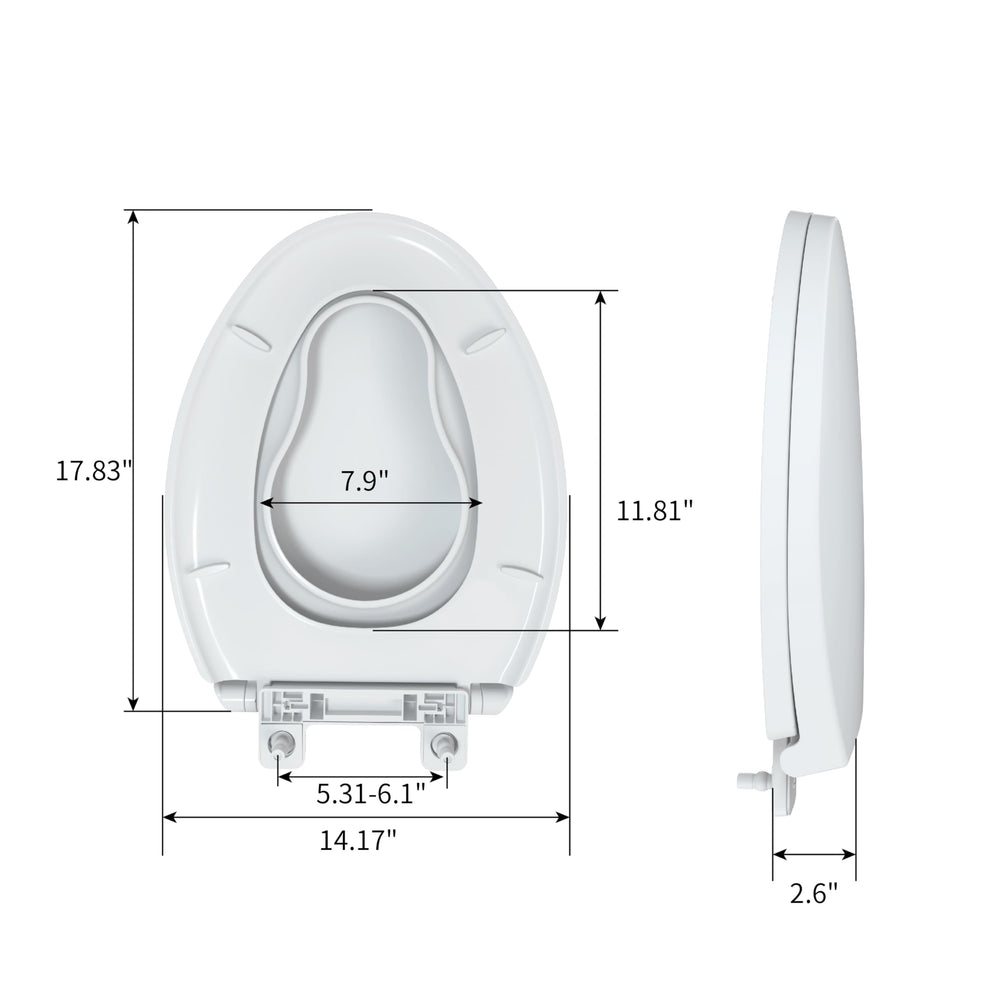 R&T heavy-duty PP construction supports up to 400 lbs.