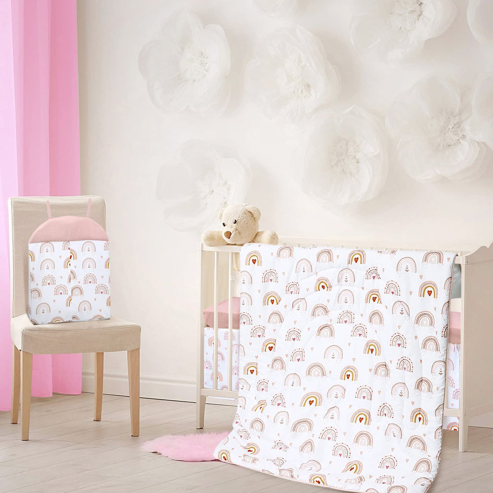 Rtteri crib sheet 28x52 with deep pockets stays snug on mattress