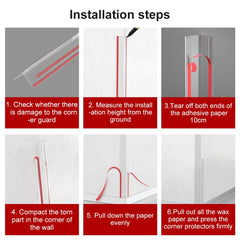 RUANSTEC stair corner protector cushions foot traffic on stairs.