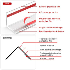 RUANSTEC table edge protector protects table corners from nicks during meals.