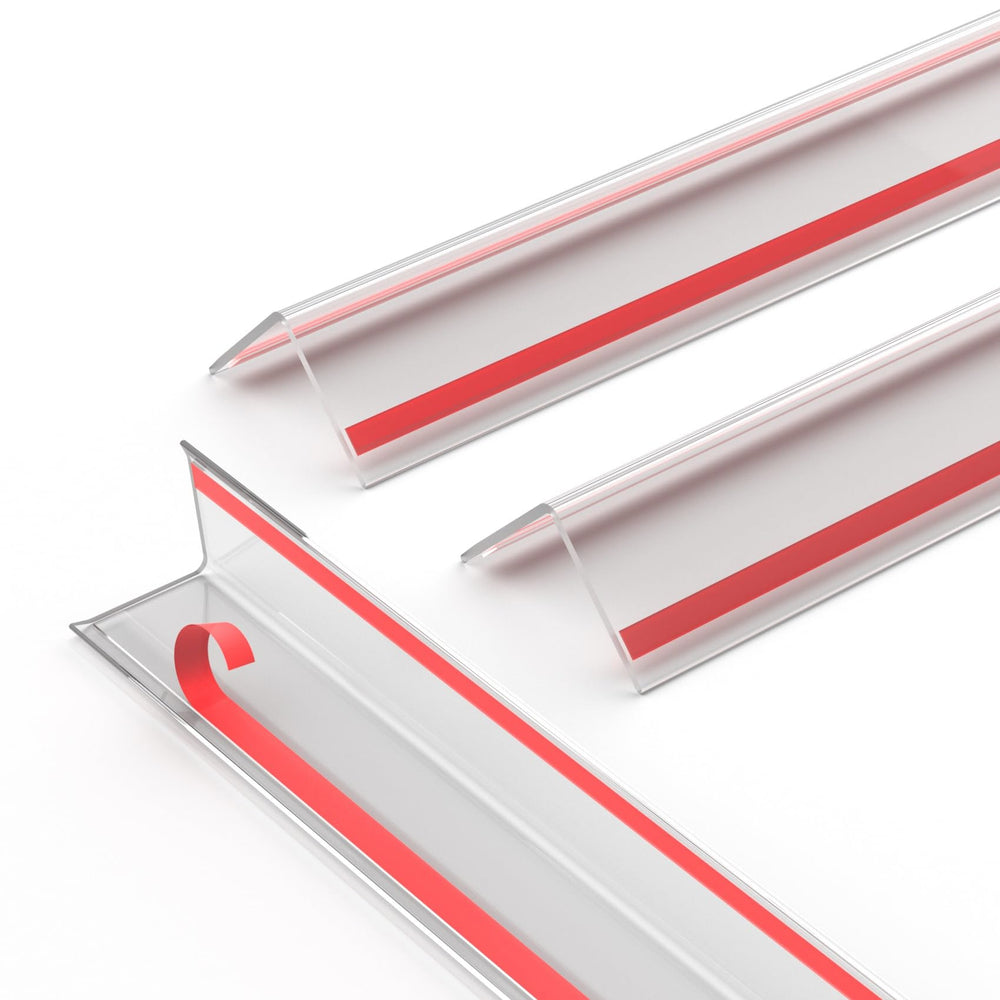 RUANSTEC wall corner protector guards walls against bumps and scuffs.