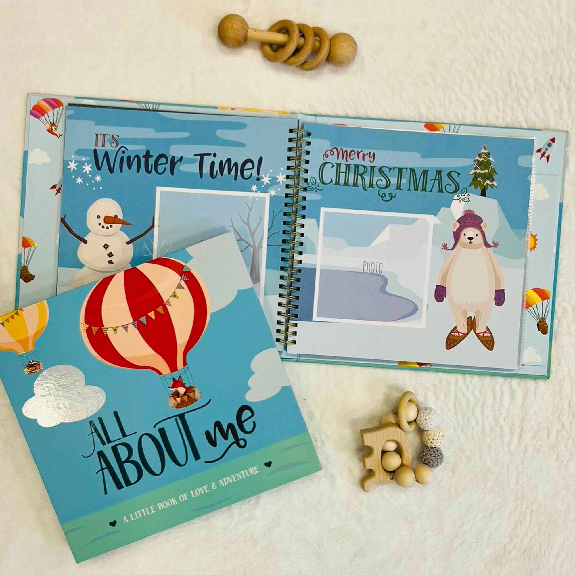 RubyRoo Memory Book spot UV highlight adds timeless appeal and protection.
