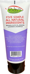 Ruby’s Lube baby ointment ingredients like calendula and olive oil support sensitive skin.