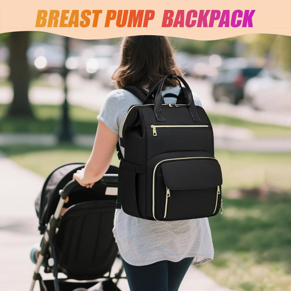 RUCYEN stroller clips and luggage strap enable hands-free mobility.