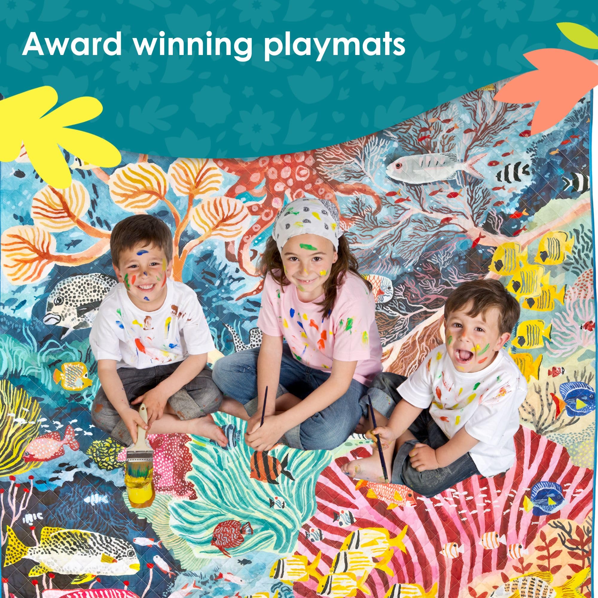 Rudie Nudie The Happy Now design features vibrant patterns for engaging play