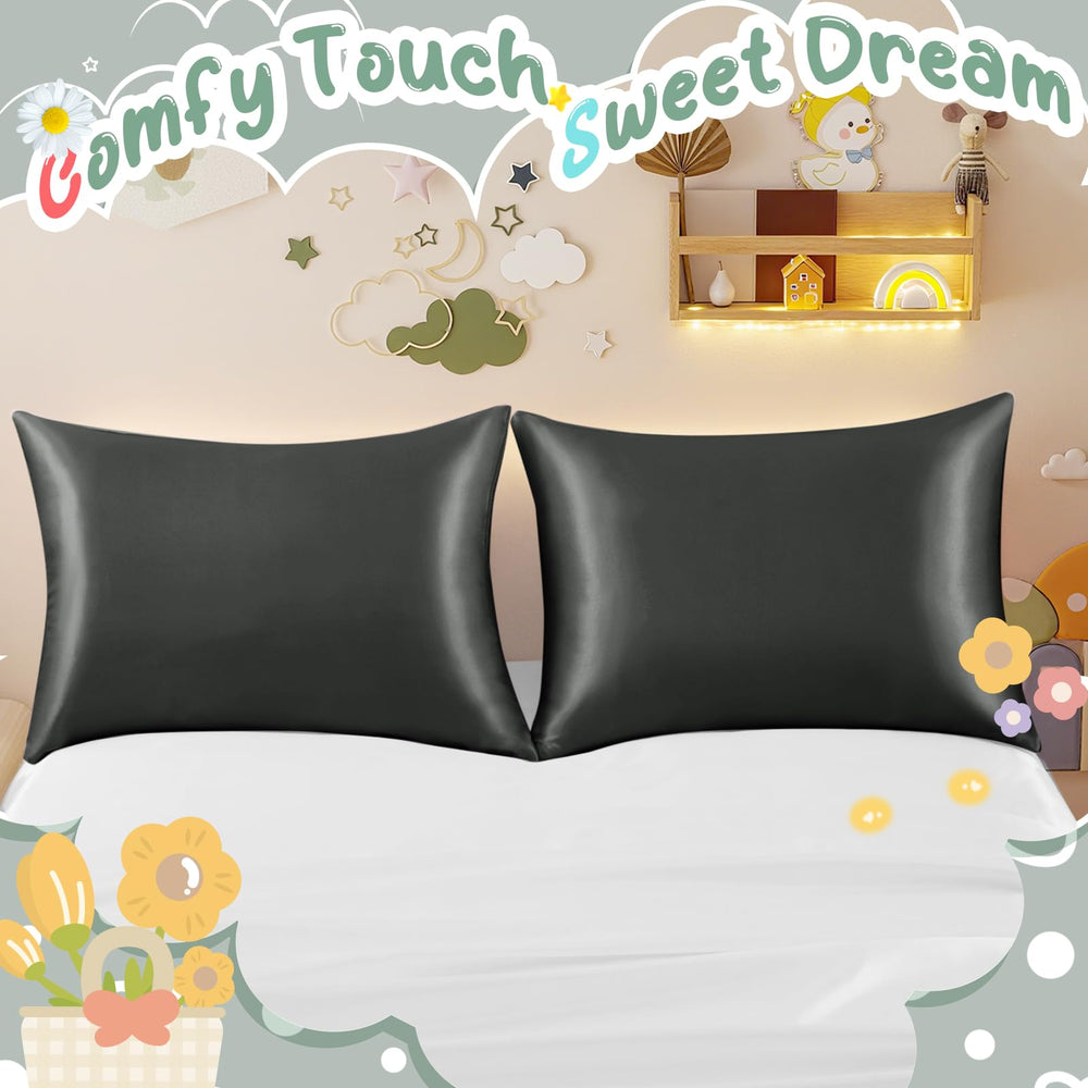 RUDONG M satin pillowcase easy care instructions washable