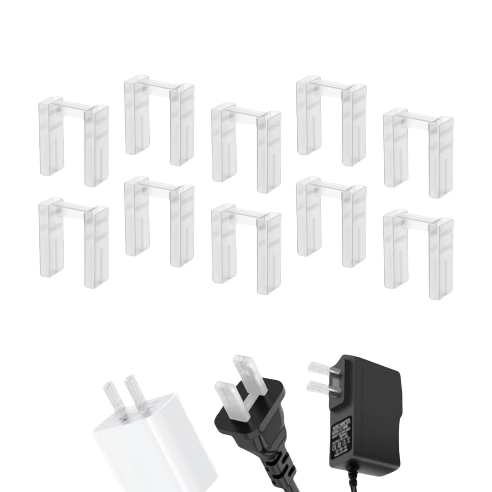 RHUISHU 10pcs plug covers protect unused outlets for safer homes.