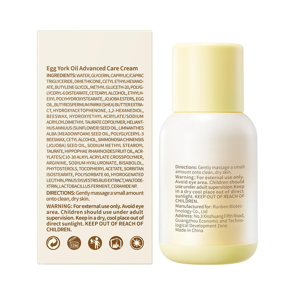 Winter skincare routine with RUNBEN Baby Face Cream.