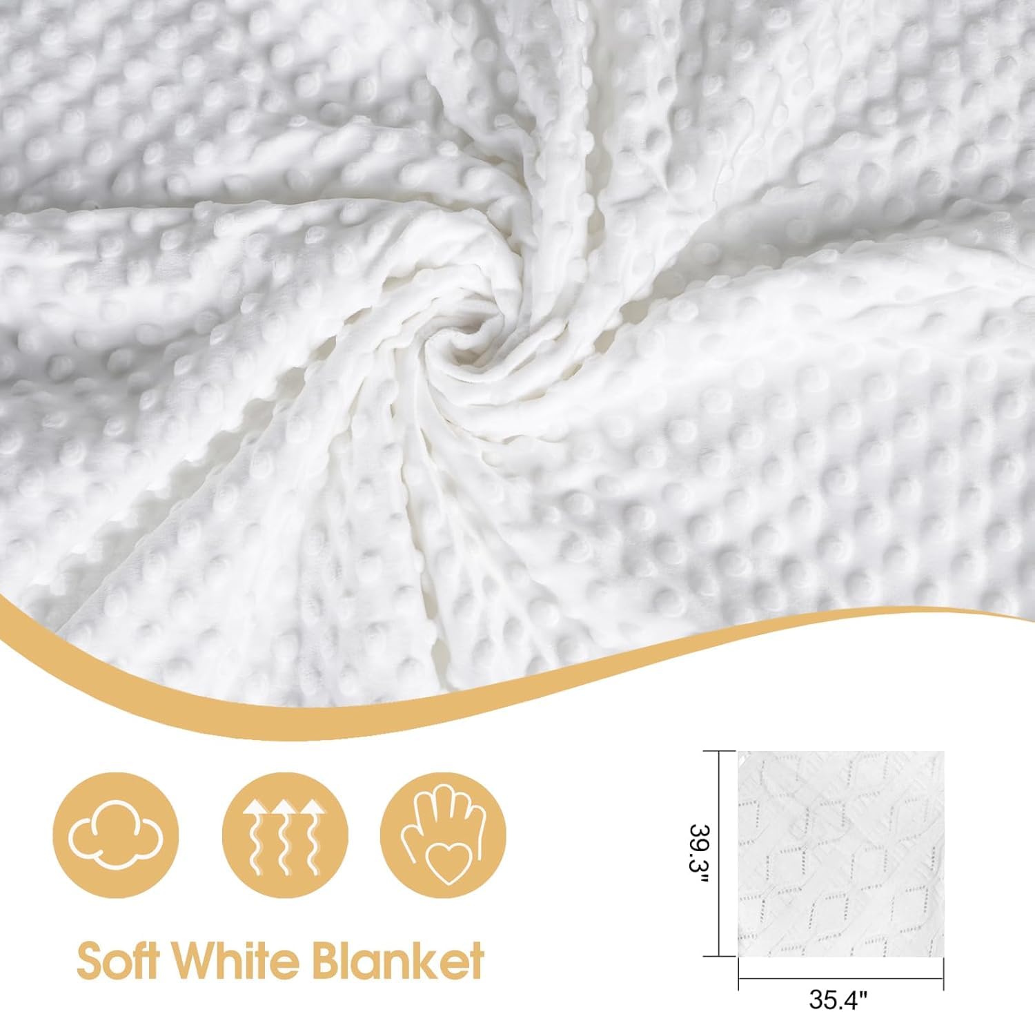 Runeaoys baby blanket soft-touch minky soothing bedtime routine essential