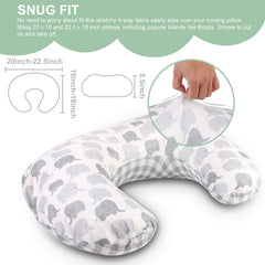 Runhike double-sided print pillow cover offering two designs for versatile styling.