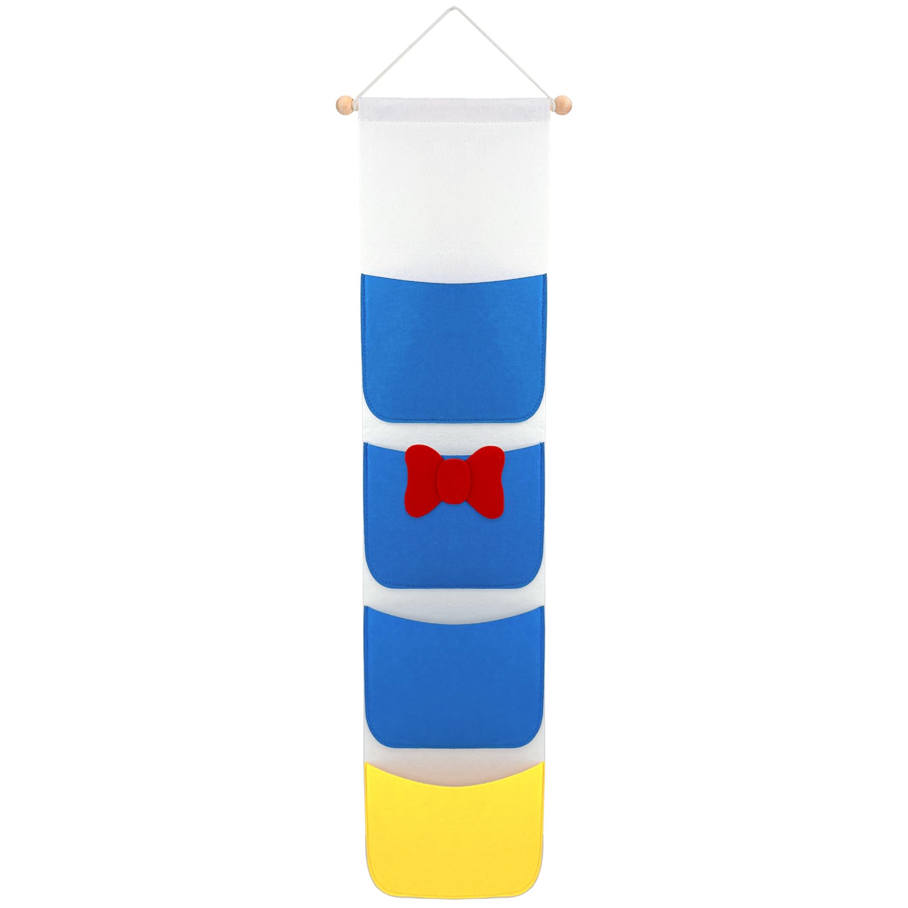 RUNROLE felt fish extender on a Disney door shows 8-inch secure width for gifts