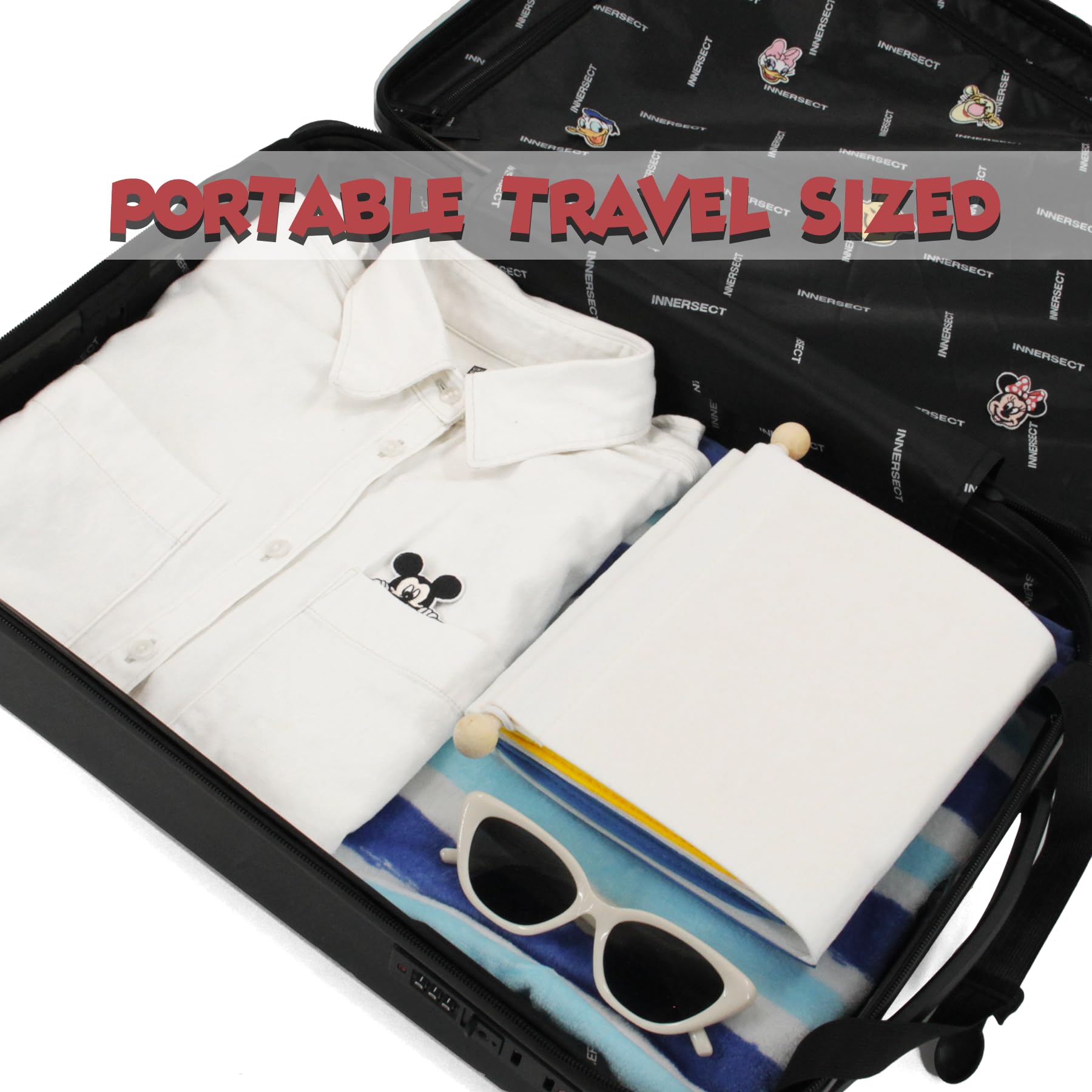 RUNROLE FE is lightweight and space-saving for easy travel
