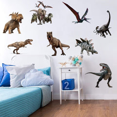 Runtoo Dinosaur wall decals Pterodactyl evoke soaring adventure in bedrooms