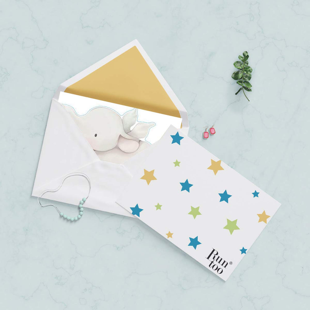 Runtoo Elephant Wall Decal removable option enables mess-free repositioning.