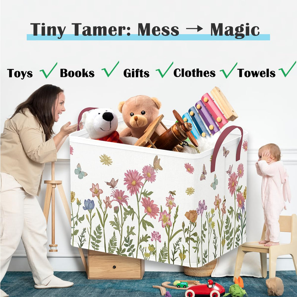 Runtoo Kid-Safe Sturdy Design with handles for safe transport of books and toys