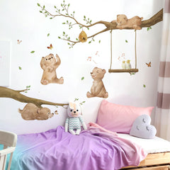 Runtoo tree branch wall sticker creates a focal point in any kids room.