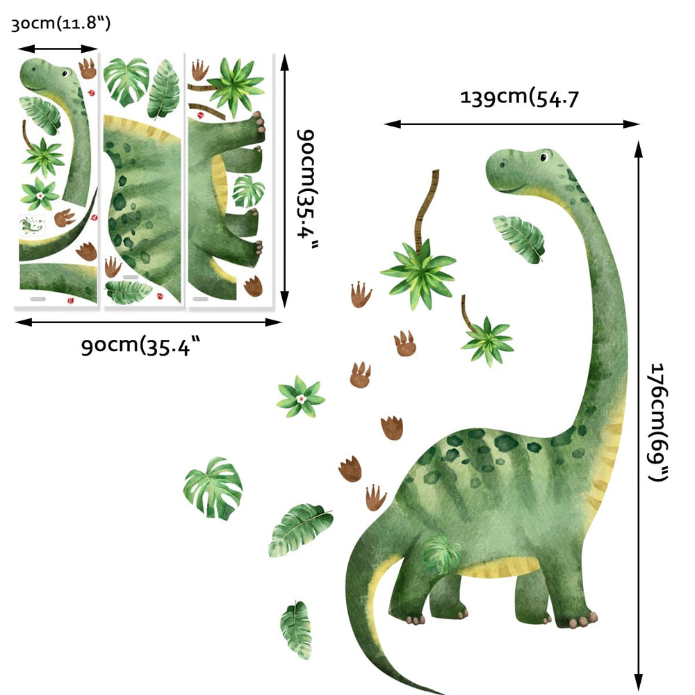 Runtoo wall decal sticks easily to various surfaces for quick decorating.