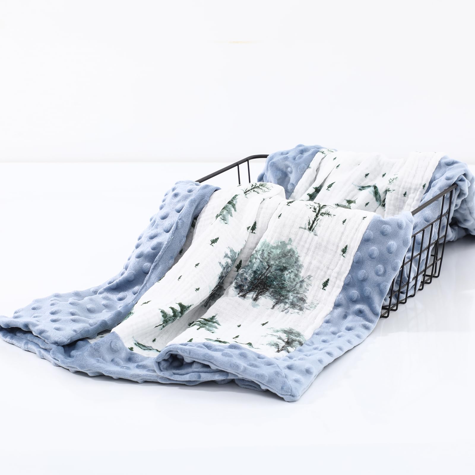 Runzhuoyang 30x40 size ideal for bassinet swaddle or newborn crib use