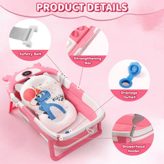 RURING soft cushion with dinosaur print provides comfortable head and back support.