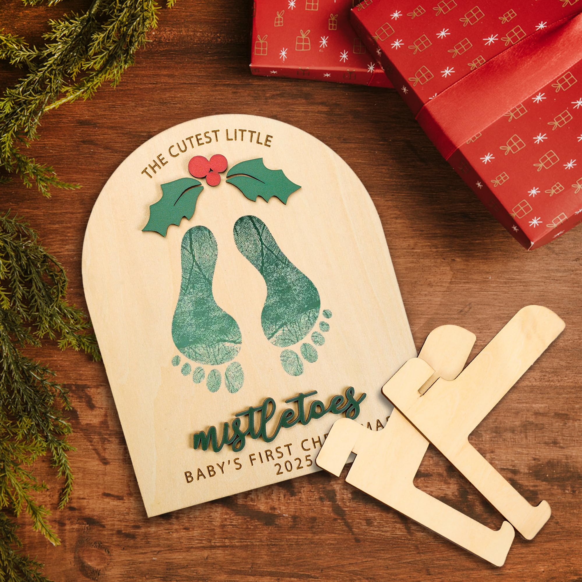RUSATEN Baby Footprint Kit first-christmas-ornament offers a timeless keepsake.