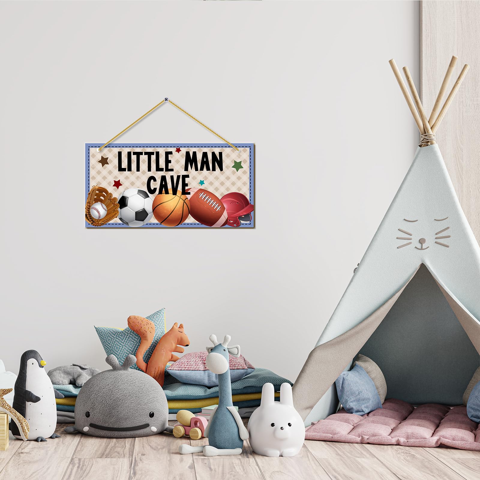 Rutiyoka Little Man Cave compact size; fits small rooms while making a bold statement.