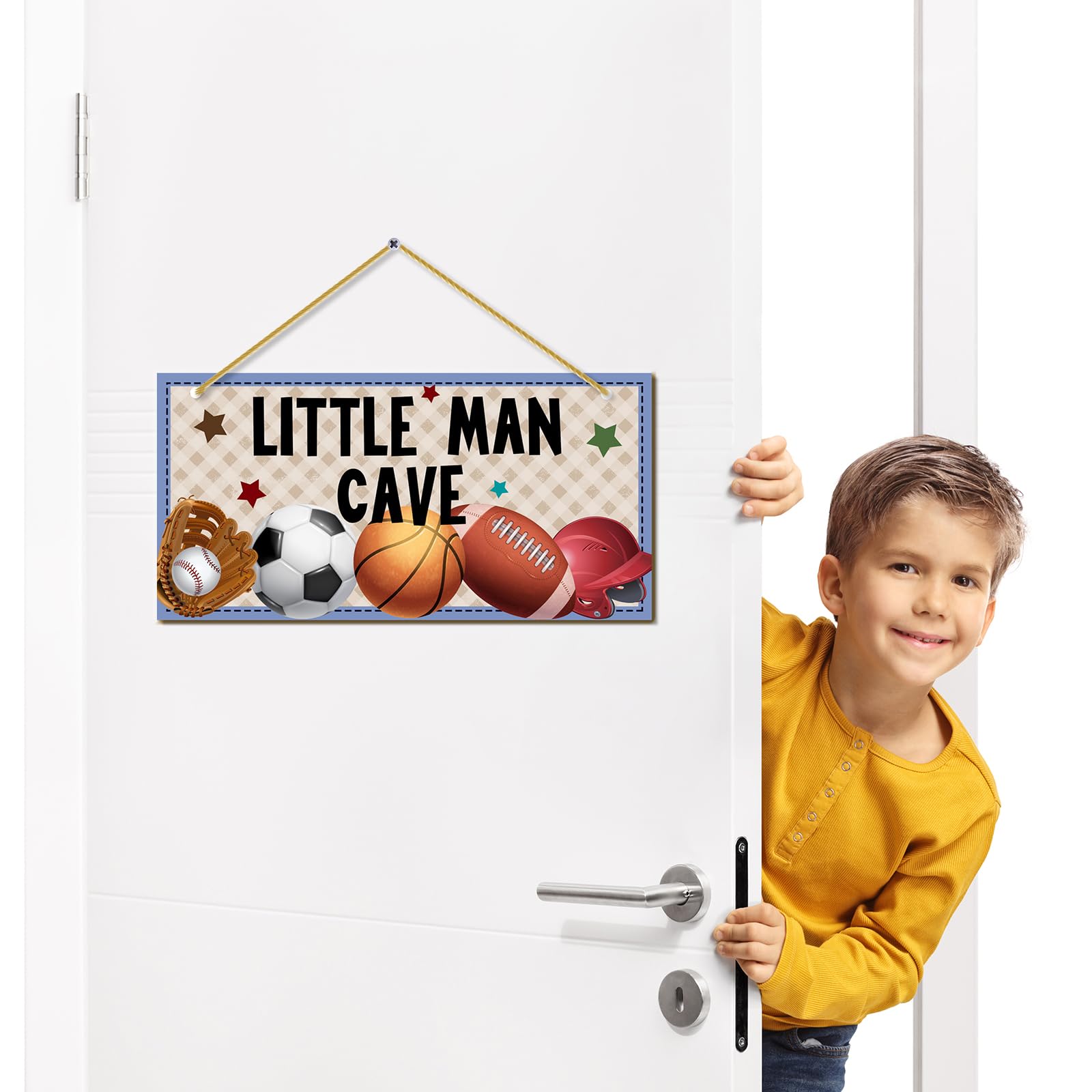 Rutiyoka Little Man Cave gift-ready decor; ideal for birthdays or rewards.