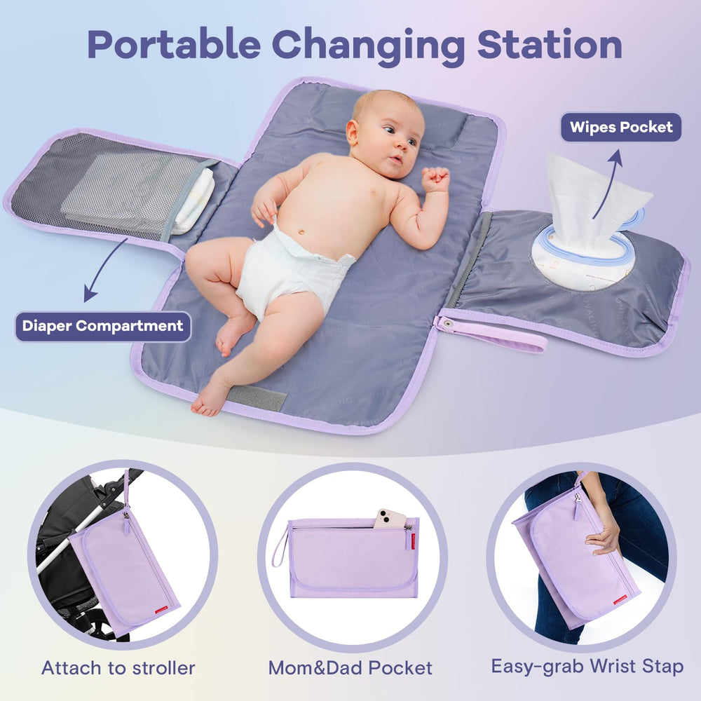 RUVALINO convertible design supports backpack, tote, or stroller organizer for versatility