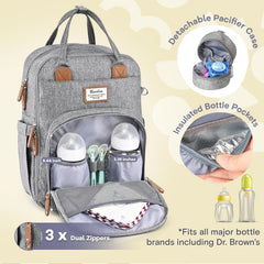 RUVALINO mesh organizers help you grab essentials quickly during outings.