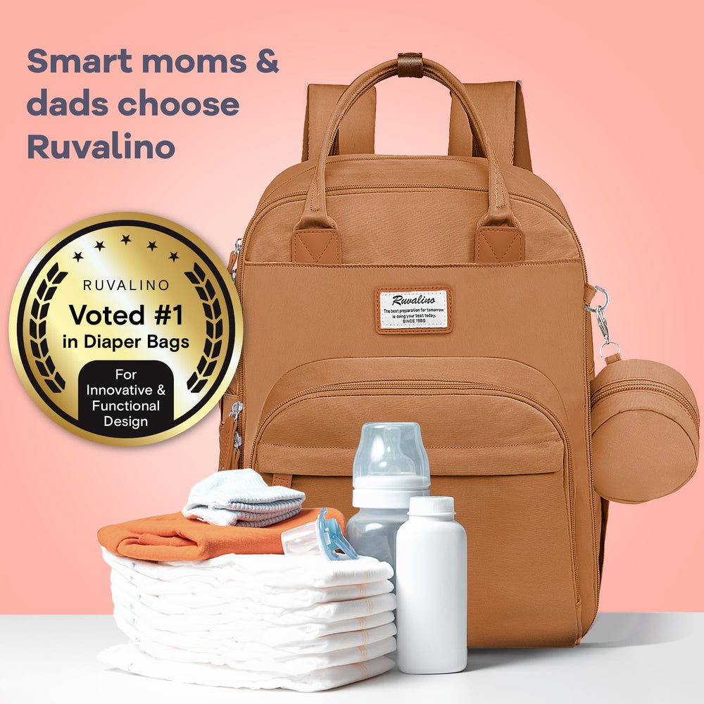 RUVALINO waterproof fabric protects gear from spills and rain.