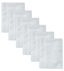 RUVANTI birdseye prefold diaper 10-pack neatly folded for easy diapering