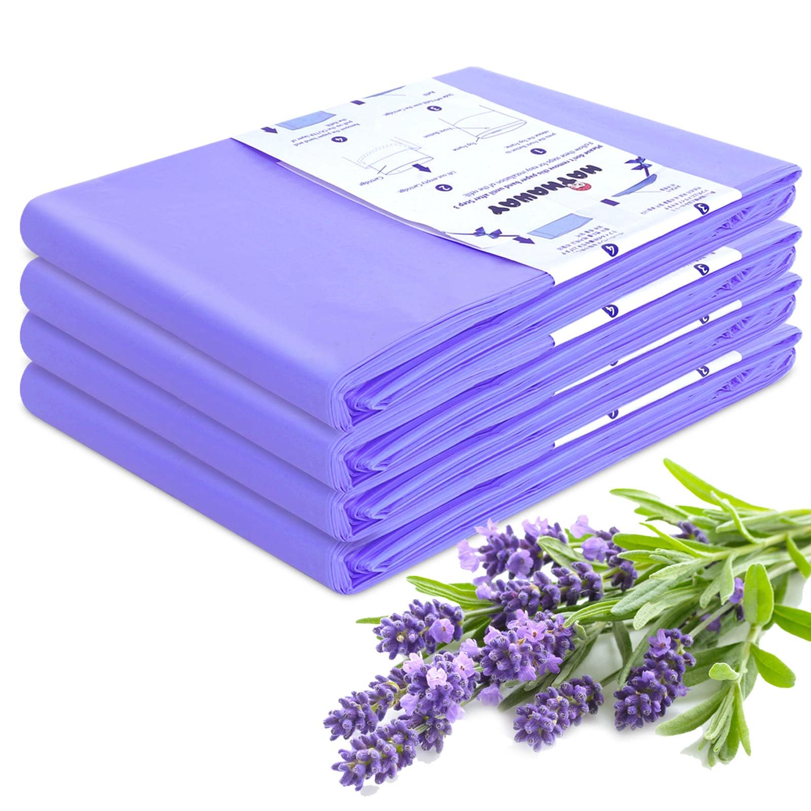 RUZAKO Dekor Classic lavender-refill-package shows extended life for fewer trips