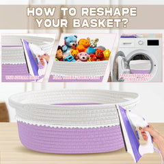 RVEAFA soft cotton rope material is gentle to touch and durable.