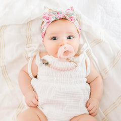 Massaging teething ring detail from Ryan & Rose Cutie PAT set.