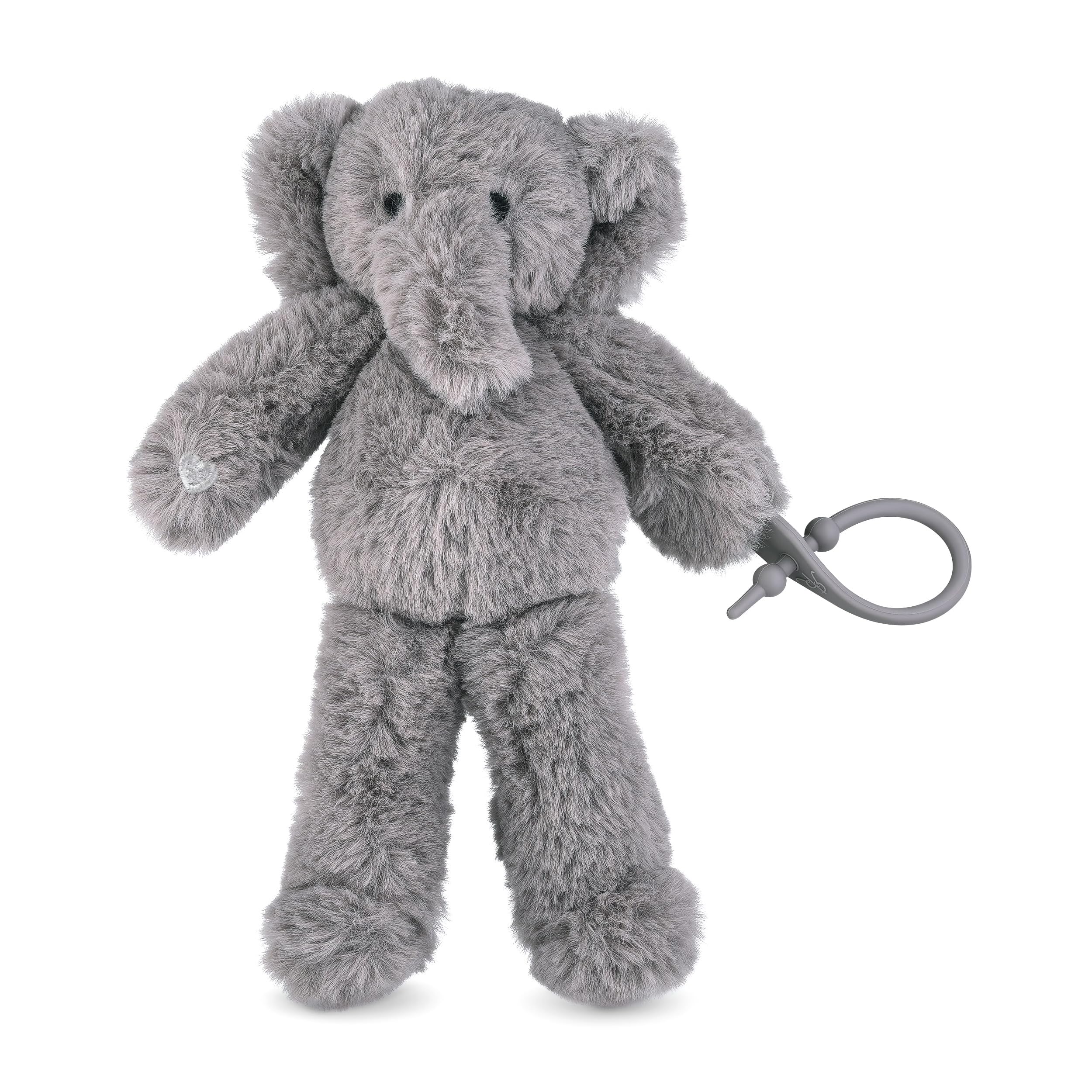 Ryan & Rose Cutie Cuddle Elephant lovey in soft fabric for comforting snuggles.