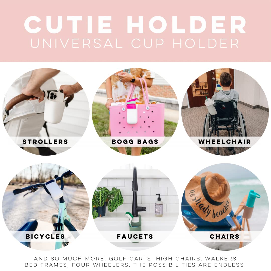 Ryan & Rose Cutie Holder silicone design demonstrates safe, BPA-free storage on the go.