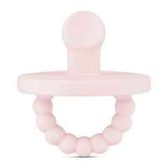 Ryan & Rose Cutie PAT Slant Pacifier Pink with a soothing slant nipple for calmer feedings.