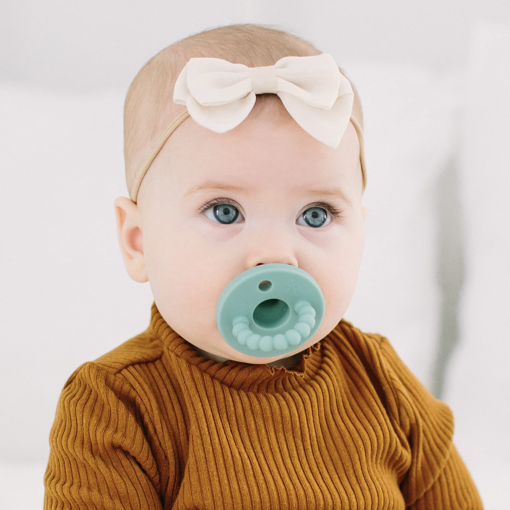 Ryan & Rose Cutie PAT Stage 2 Seaglass teether without nipple for quick switch