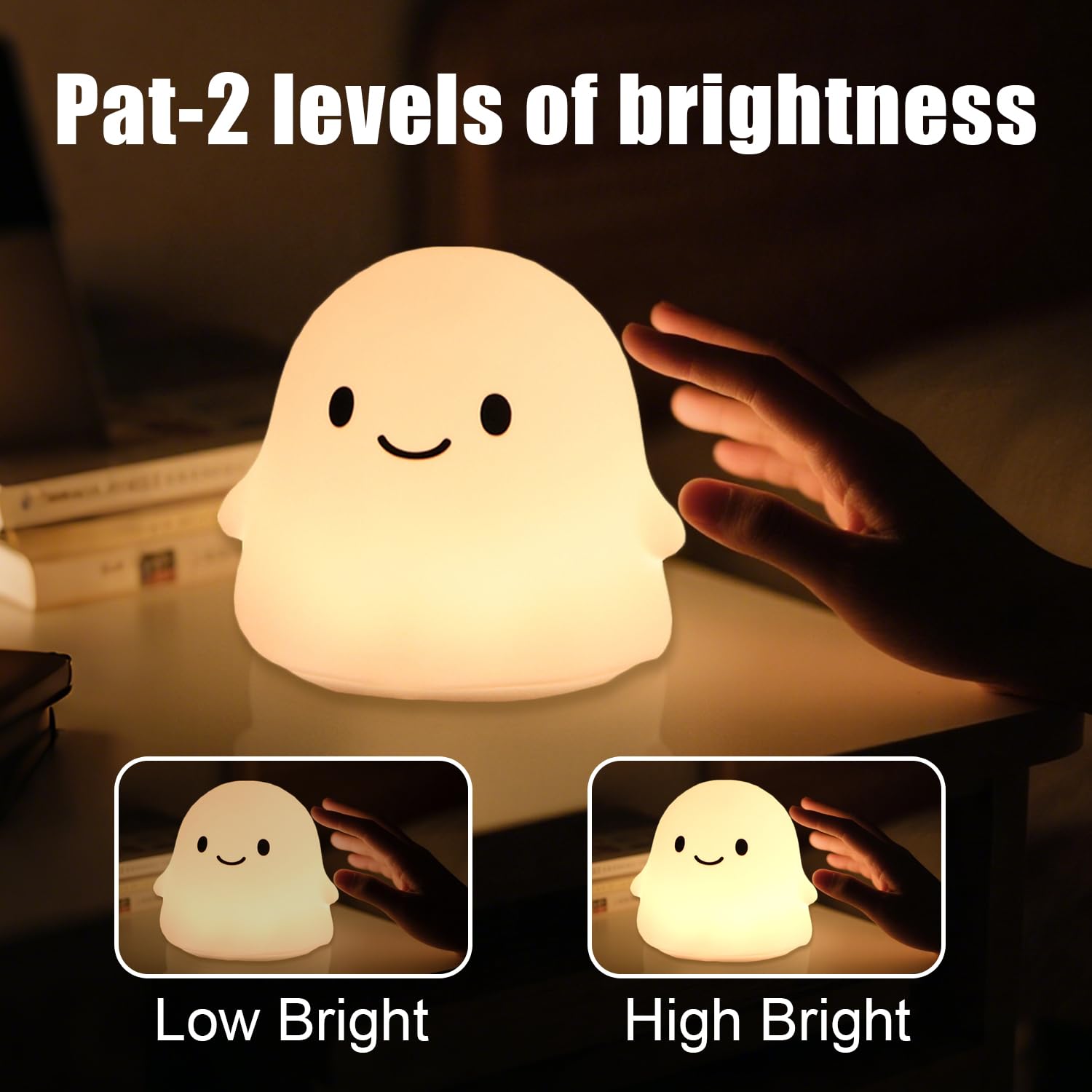 Rytinazzz Dimmable Ghost Light with tap control