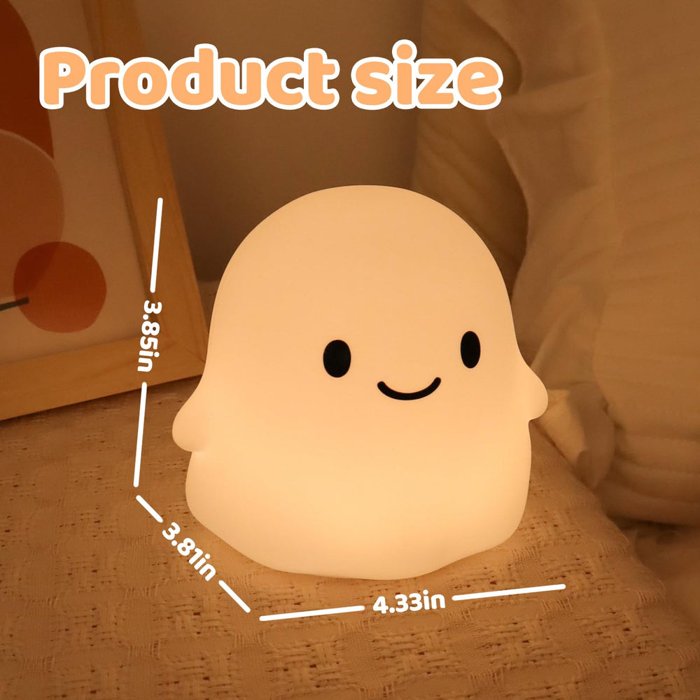 Rytinazzz Nursery Bedroom Decor with playful ghost night light