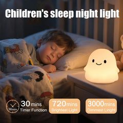 Rytinazzz Squishy Silicone Night Light safe for little hands